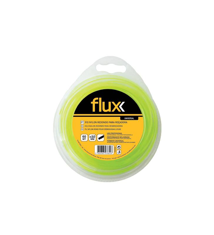 Fio Nylon Redondo 1,3mm 15mt Flux