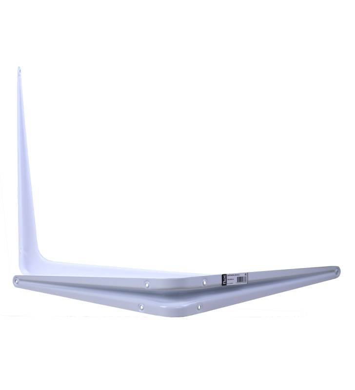 Cantoneira Reforçada Branca 250x200mm Flux