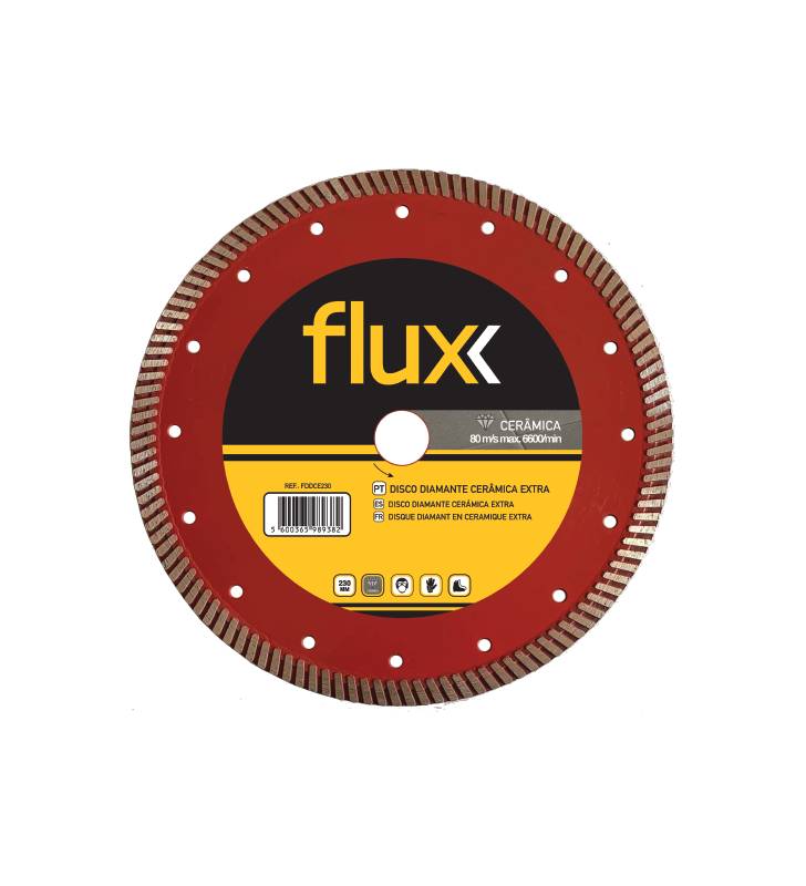 Disco Diamante Cerâmica Extra 115mm Flux