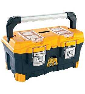 Mala Ferramenta Reforçada Asa Alumínio Pro 500x283x248mm Flux