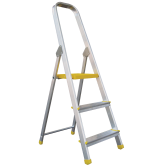 Escadote Alumínio 2 Degraus Flux