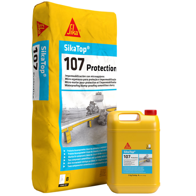 Argamassa Imper SIKATOP107 SEAL AO Kit A+B 25Kg