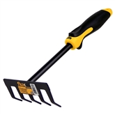 Ancinho 5 Dentes Cabo Bimatéria 250mm Flux - FA5DCBM250