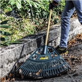 Apanha Folhas Nylon Cabo Madeira 26-Dentes Flux #1 - FAFNCM26