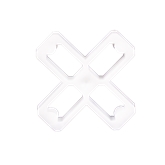 Cruzeta Aberta 4 mm Flux - 4 mm - FCA4