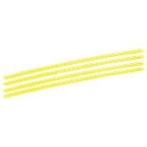 Conjunto 4 Fios Nylon Quadrados 4,0mm 30cm Flux - FC4FNQ4030