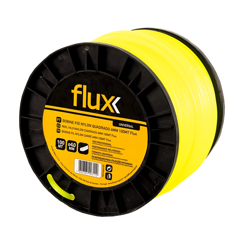 Fio Nylon Quadrado - 4,0mm 15mt - FBFNQ40100