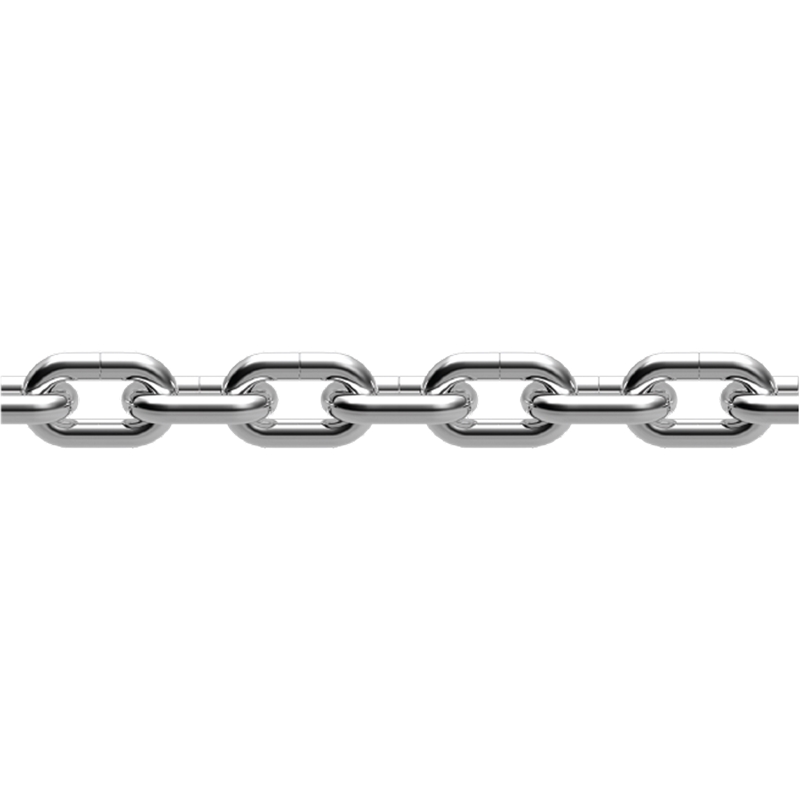 Corrente Aço Galvanizada 2,8mm 50mt Flux - 2,8mm 50mt - FCAG2850