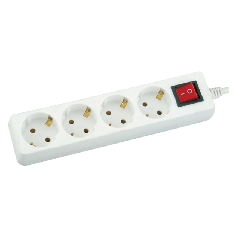 Extensão Quadrupla Com Interruptor 3x1,50mm 1,50mt Flux - 1,50mt - FEQI15315 Extensão Quadrupla Com Interruptor 3x1,50mm 1,50mt Flux - 1,50mt - FEQI15315