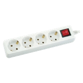 Extensão Quadrupla Com Interruptor 3x1,50mm 1,50mt Flux - 1,50mt - FEQI15315 Extensão Quadrupla Com Interruptor 3x1,50mm 1,50mt Flux - 1,50mt - FEQI15315