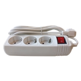 Extensão Tripla Com Interruptor 3x1,00mm Flux - FETI3