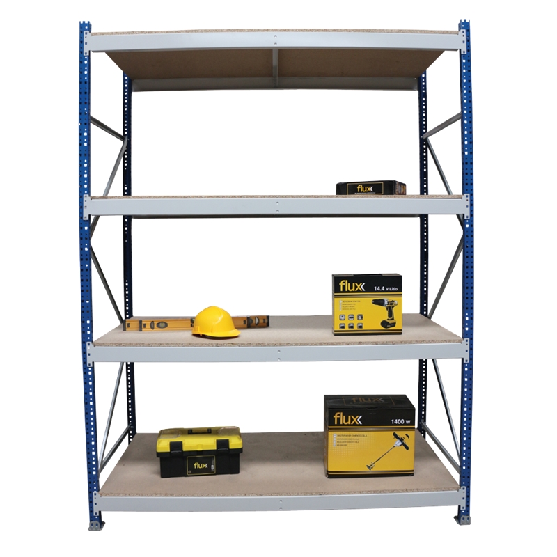 Estante 4 Prateleiras 2500x1800x800mm Flux - 2500x1800x800mm - FE4P1800