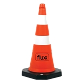 Cone Trânsito PVC 70cm Flux - FCTPVC75