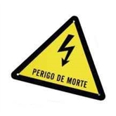 Placa Perigo De Morte Triangular Alum - Teicocil TEICOCIL - 20151302754