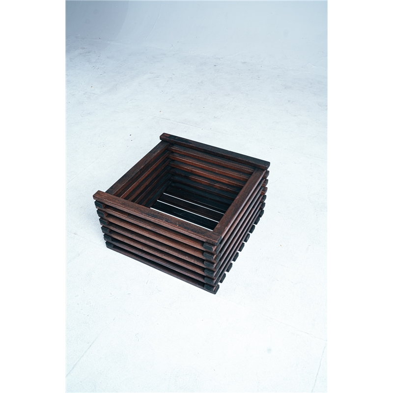 Floreira Ripada Horiz 60x60x30cm - Prestige PRESTIGE - 20180500013