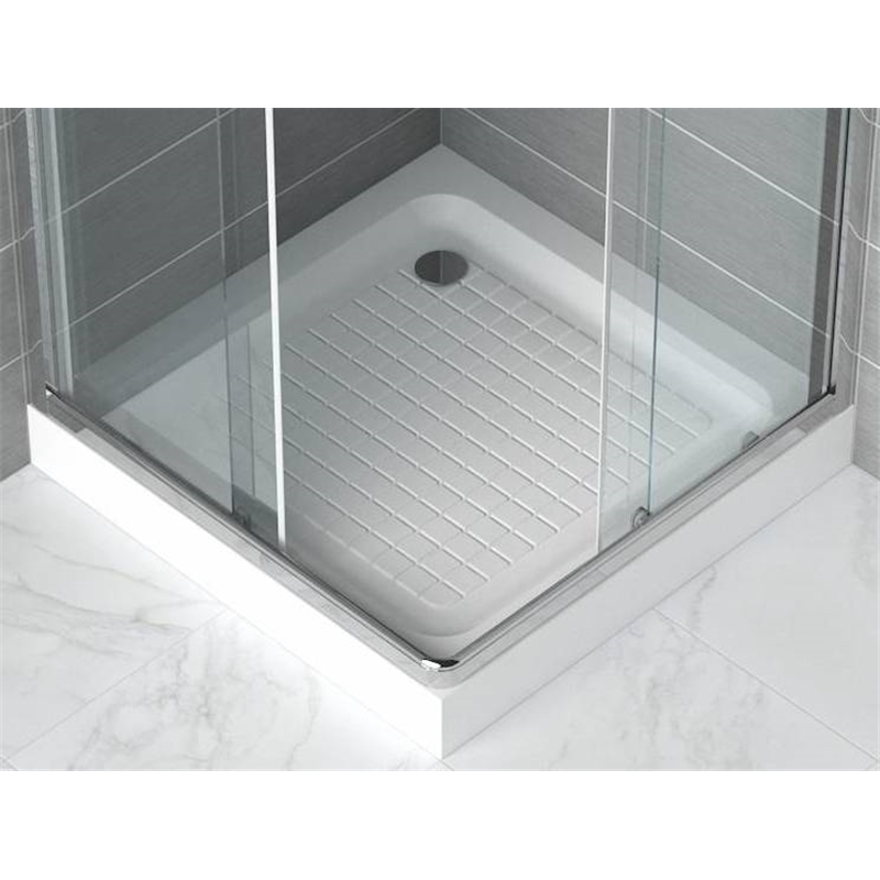 Base Chuveiro Acrilico Branco Quad 700x700mm - Afj AFJ - 20190200135