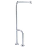 Apoio Parede/chao Esq Inox  - Afj AFJ - 20190700152
