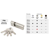 Cilindro 70 30+40 Segur Lat Crom Bl1 - Teicocil TEICOCIL - 20190800062