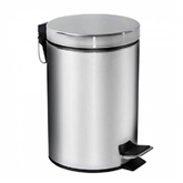 Balde Wc 3 Litros C/pedal Inox - Afj AFJ - 20200200053