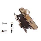 Puxador 1992x60+fechadura725 Lat Ox Fr - Teicocil TEICOCIL - 20210300163