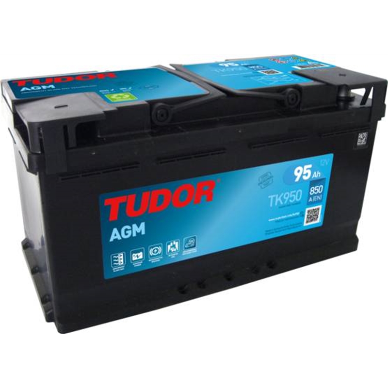Bateria Auto Micro-hybrid Agm Tk950 95ah - Tudor TUDOR - 20211200170