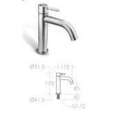 Torneira 1 Agua Banca Inox - Afj AFJ - 20220200076
