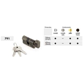 Cilindro Ref.791 60mm 30+30 Lat Crom - Teicocil TEICOCIL - 20230300096