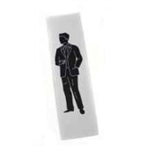 Placa Sinal Ref.112 Homem 165x45 Aluminio-teicocil TEICOCIL - 20230300135