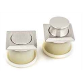 Puxador Emb Ref.18 Quadrado Crom Mate - Teicocil TEICOCIL - 20230500016