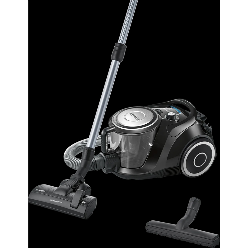 Aspirador S/saco 600w 2.4l Bgs41sil66 Preto- Bosch BOSCH - 20240300020
