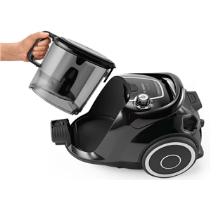 Aspirador S/saco 600w 2.4l Bgs41sil66 Preto- Bosch BOSCH - 20240300020