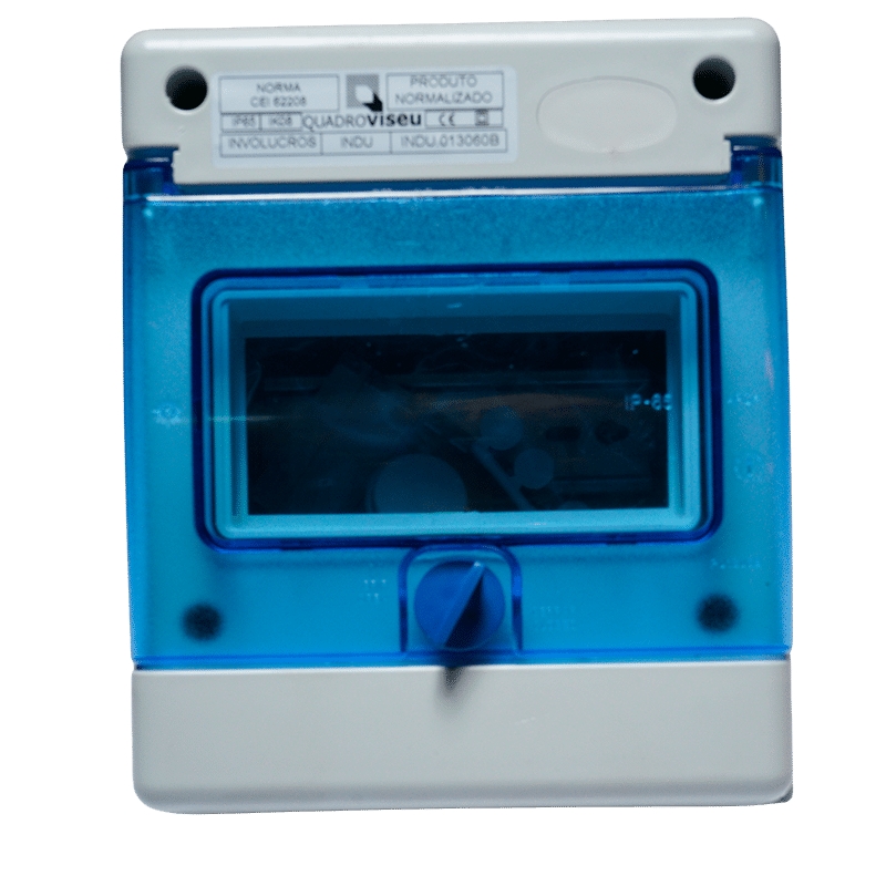 Quadro 6 Módulos Estanque 120x120x115mm Indu.013 QUADROVISEU - 9696969874607