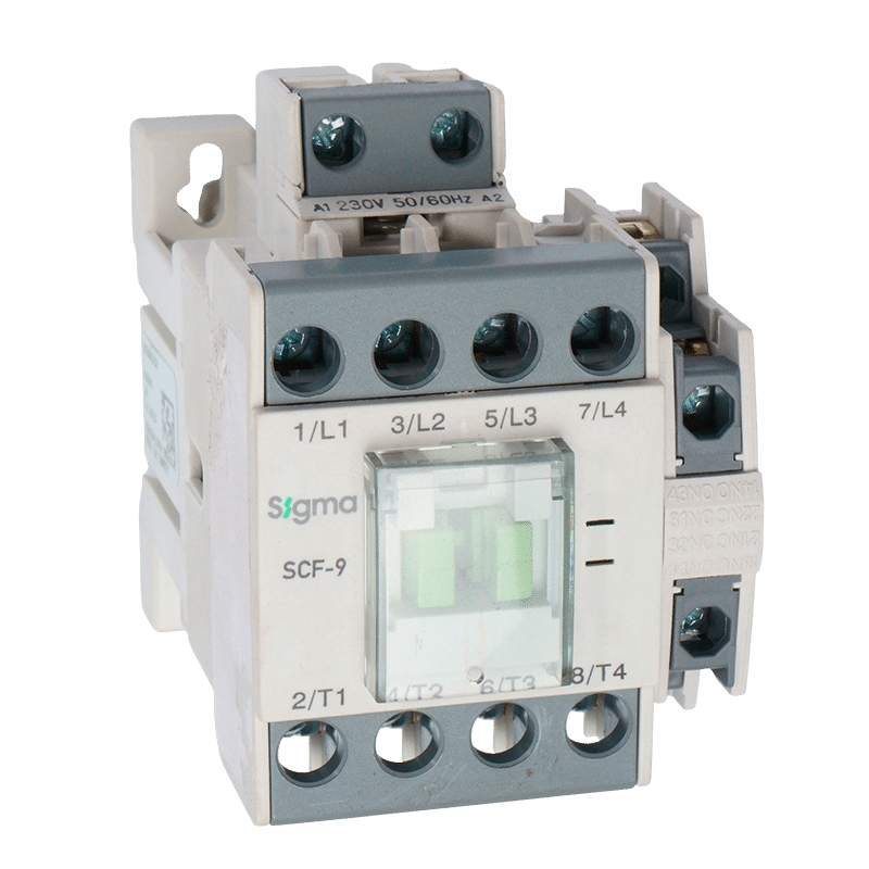 Contactor 4p 1na+1nf 4kw 9a Bob:230vac Scf009230 SIGMA - 9696969879889 Contactor 4p 1na+1nf 4kw 9a Bob:230vac Scf009230 SIGMA - 9696969879889