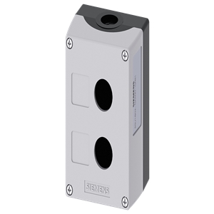 Caixa Para Comando De 2 Posições 22mm 3su1802-0aa00- SIEMENS - 9696969879020