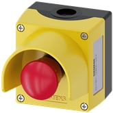 Botão De Emergência Com Caixa 2nf 3su1801-0nb00-2ac2 SIEMENS - 9696969879021