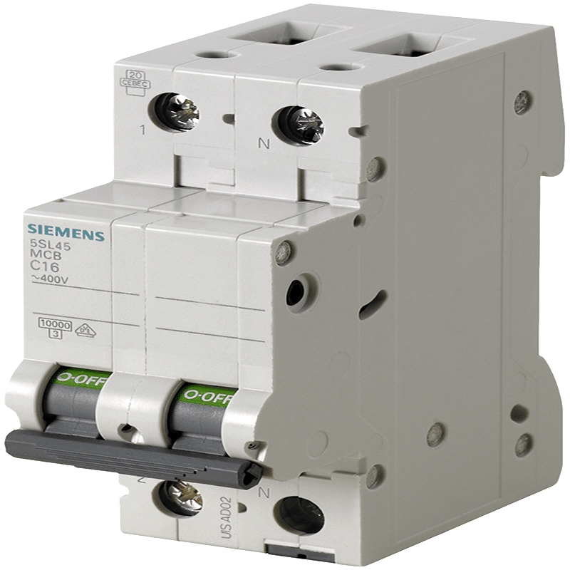 Disjuntor 1p+n 16a-c 10ka 5sl4516-7 SIEMENS - 9696969877392
