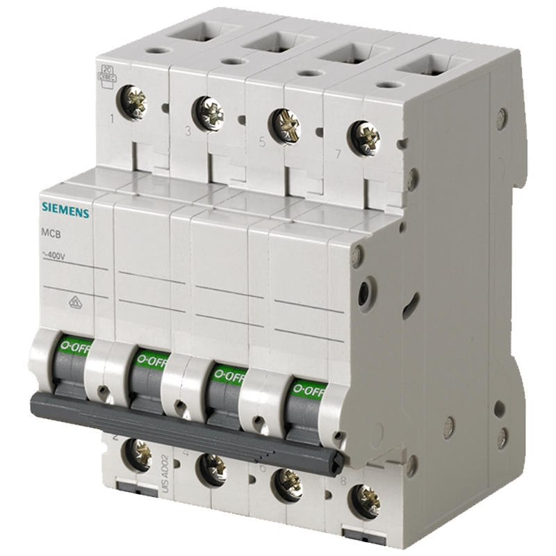 Disjuntor 4p 10a-c 4,5ka 5sl3410-7 SIEMENS - 9696969877363