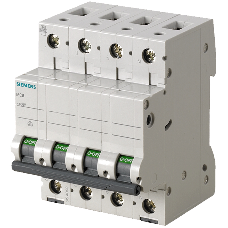 Disjuntor 3p+n 63a-c 4,5ka 5sl3663-7 SIEMENS - 9696969877379