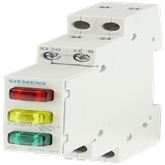 Sinalizador Modular 3 Lâmpadas 230v Ac 5te5803 SIEMENS - 9696969877571
