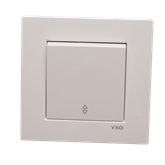 Comutador De Escada Branco Karre Ref. 90 VIKO by Panasonic - 9696969879162