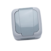 Tomada Shuko Cinzento Estanque Palmye Re VIKO by Panasonic - 9696969879122