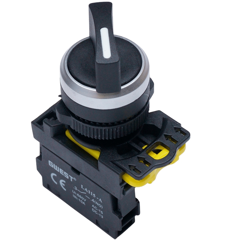 Selector De 2 Posições Preto 1na A5-10x GEWEST - 9696969880324