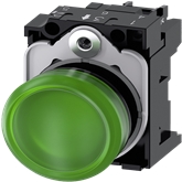 Sinalizador Luminoso 22mm Verde 24v 3su1102-6aa40-1a SIEMENS - 9696969880554
