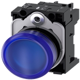 Sinalizador Luminoso 22mm Azul 24v 3su1102-6aa50-1aa SIEMENS - 9696969880555