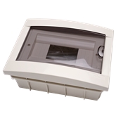 Quadro De Distribuição Plástico 8 Mod In VIKO by Panasonic - 9696969880351