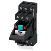 Sie-base + Rele Plug-in 3/cont 230v Ac Lzs:pt3a5t30 SIEMENS - 9696969880757
