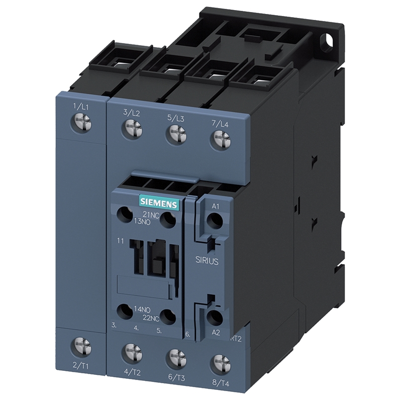 Contactor 4p 1na+1nf 22kw 50a Bob:230vac 3rt2336-1ap SIEMENS - 9696969880750