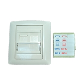 Tomada Rj45 70450 Marfi 2 Saídas Com Espelho Sem Cone EFAPEL - 5603011046118