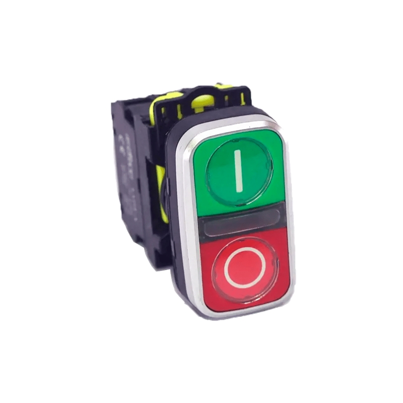 Botoeira De Pressão Dupla Vermelho/verde A5-11r GEWEST - 9696969880730