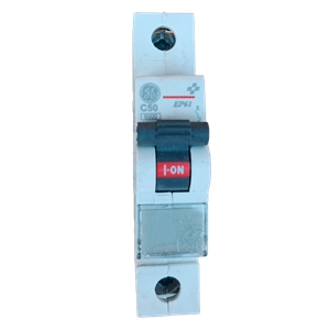 Disjuntor 1p 50a - Ep60 6ka  Curva C 1m - R General Electric - 9696969028493